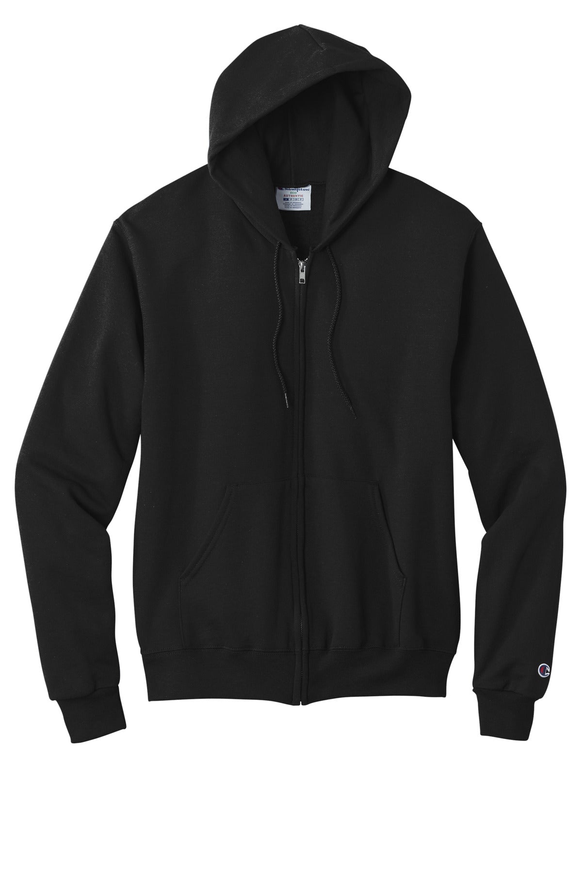 Champion Powerblend Full-Zip Hoodie S800 Black