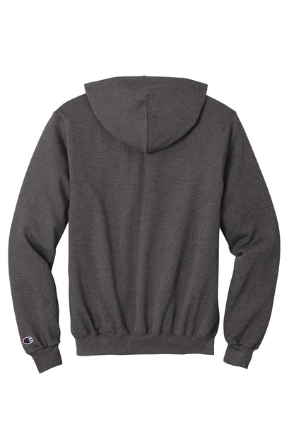 Champion Powerblend Full-Zip Hoodie S800 Charcoal Heather
