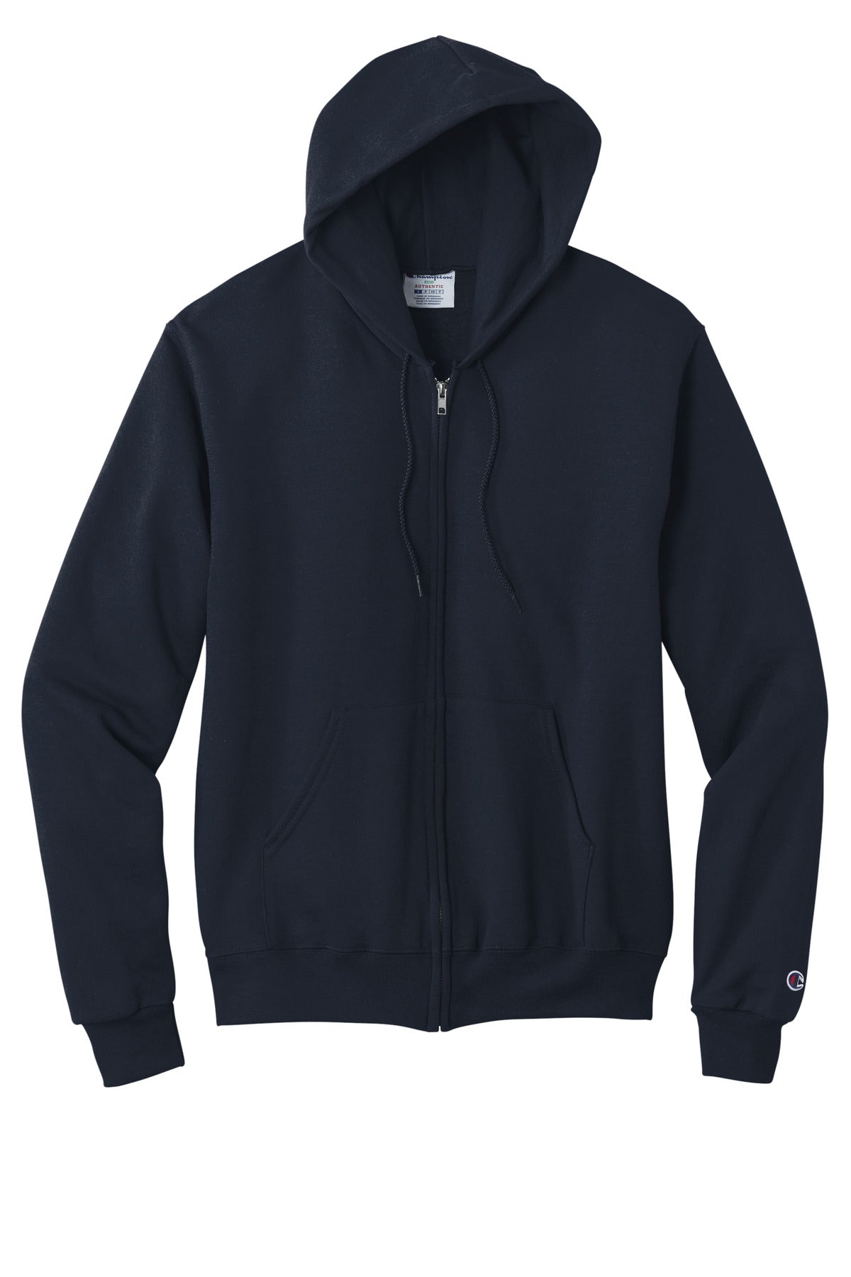 Champion Powerblend Full-Zip Hoodie S800 Navy