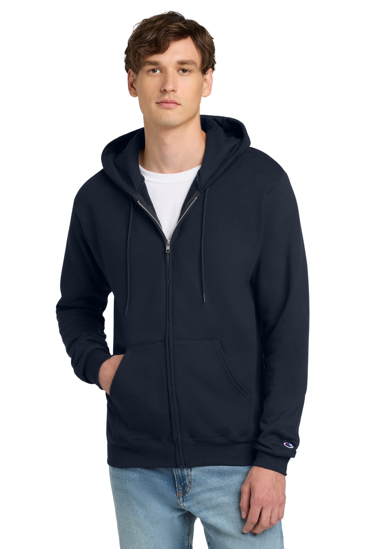 Champion Powerblend Full-Zip Hoodie image 1