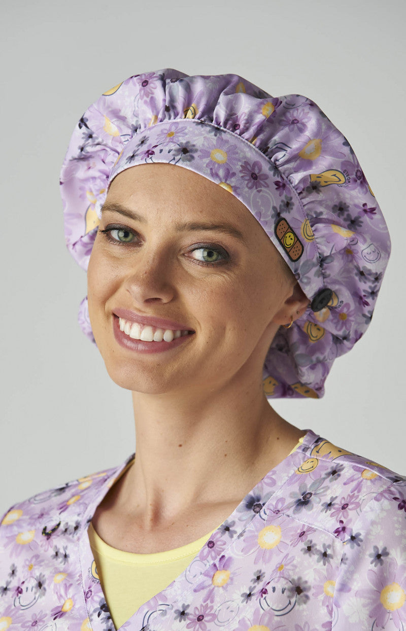 Koi Smiley World SA175PR Bouffant Smiling Happy Daisy