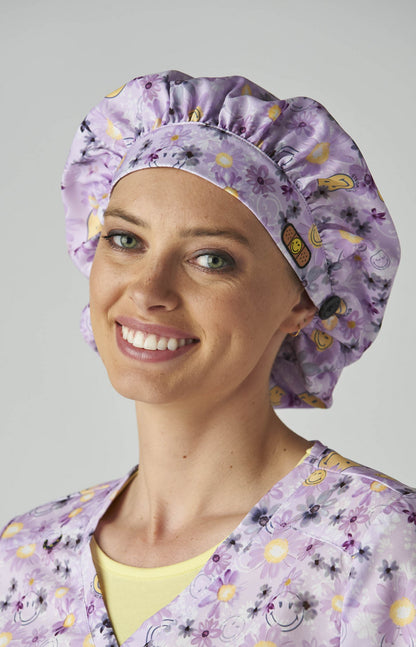 Koi Smiley World SA175PR Bouffant Smiling Happy Daisy