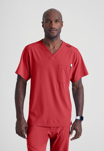 Skechers SK0112 Structure Scrub Top True Red