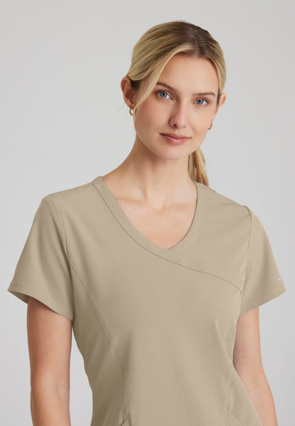 Skechers SK102 Reliance Scrub Top New Khaki