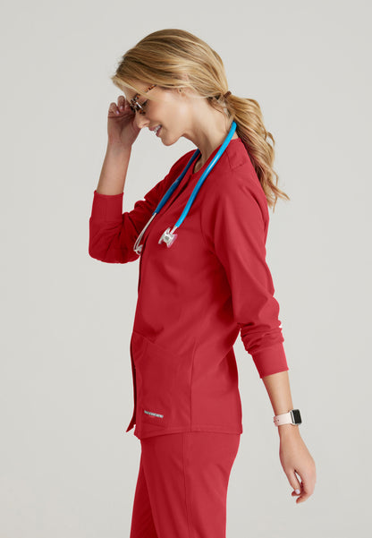 Skechers SK401 Stability Scrub Jacket True Red