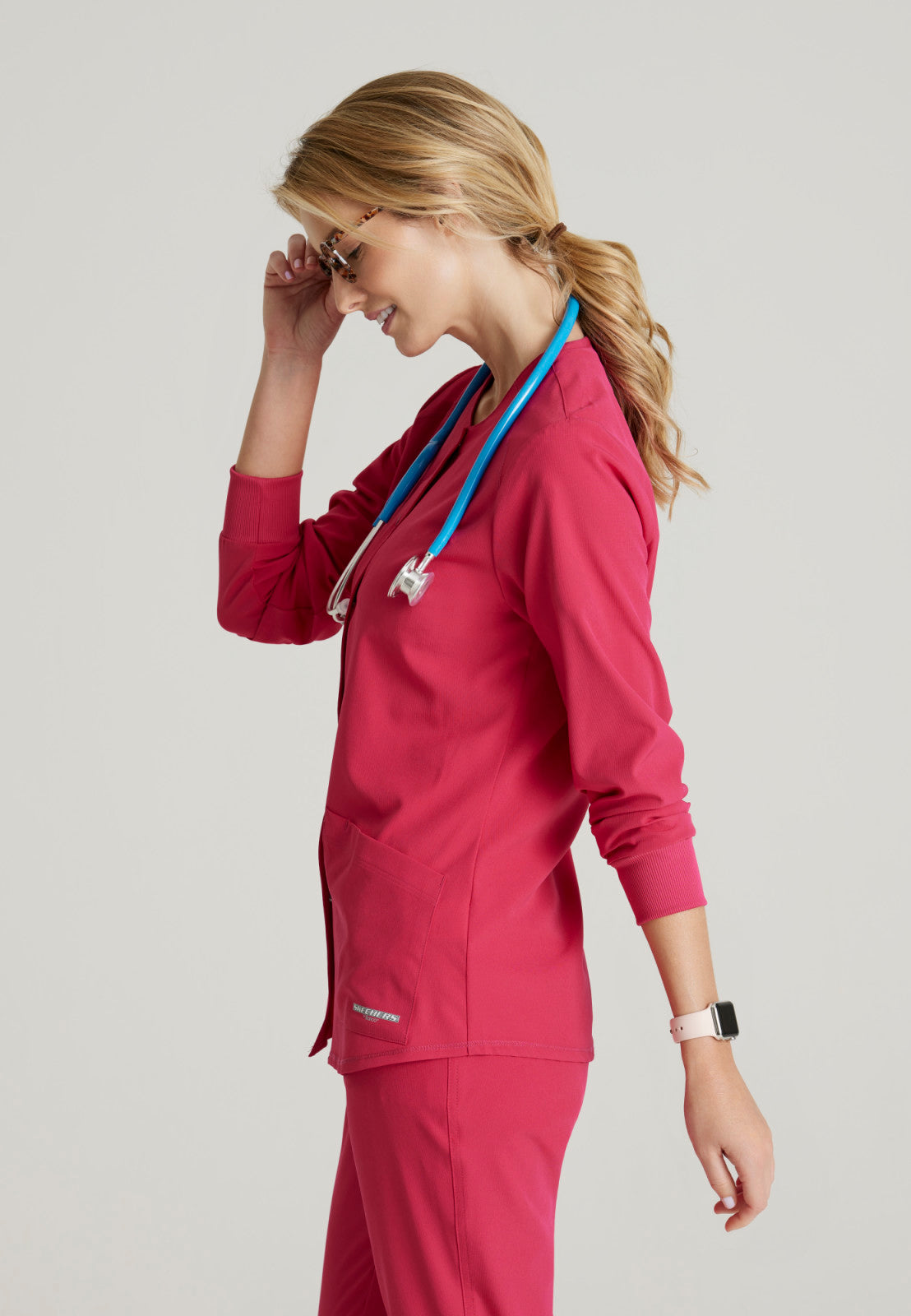 Skechers SK401 Stability Scrub Jacket Vibrance Pink