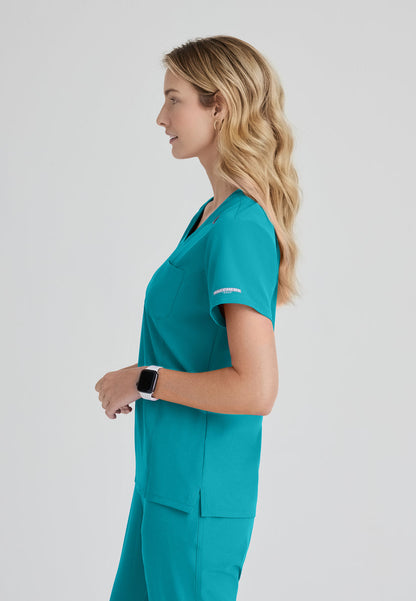 Skechers SKT147 Dignity Scrub Top Teal