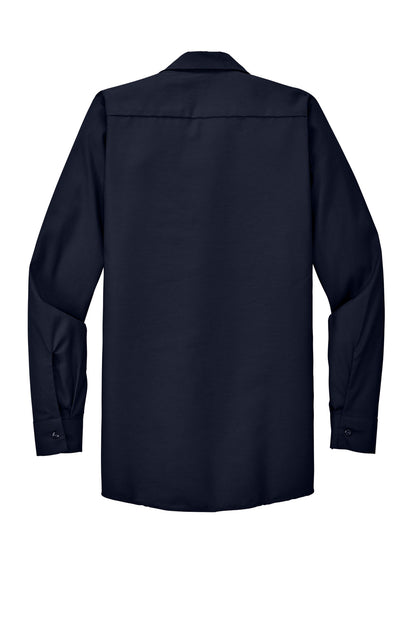 Red Kap Long Size Long Sleeve Industrial Work Shirt SP14LONG Navy
