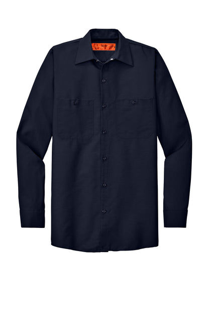 Red Kap Long Size Long Sleeve Industrial Work Shirt image 3
