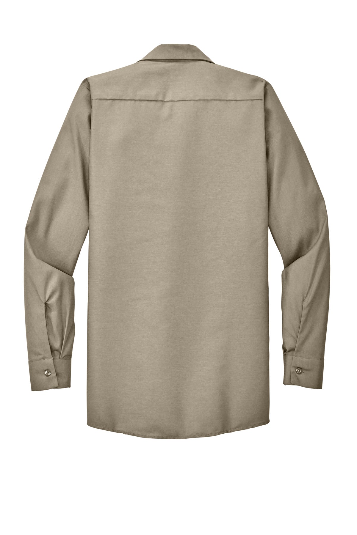Red Kap Long Sleeve Industrial Work Shirt SP14 Light Tan