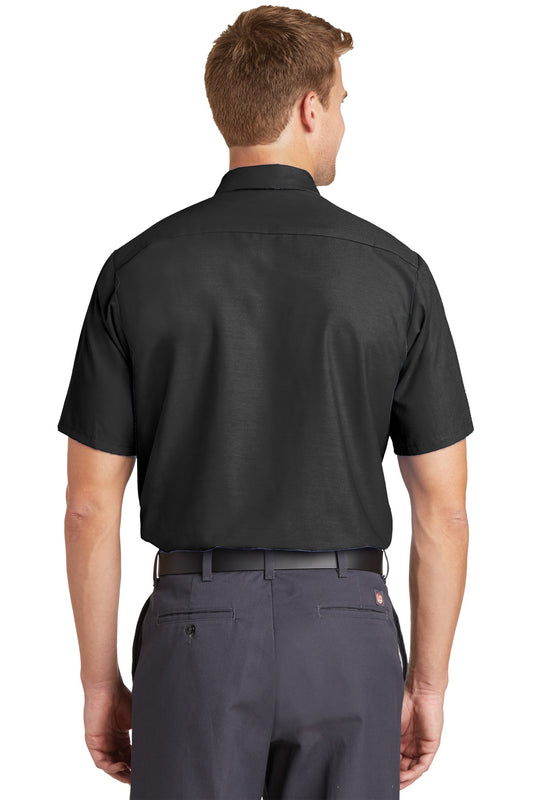 Red Kap Short Sleeve Industrial Work Shirt SP24 Charcoal