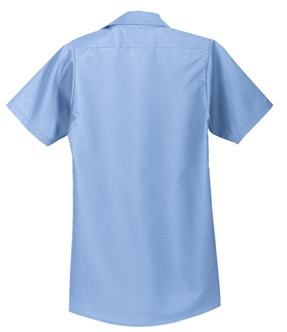 Red Kap Short Sleeve Industrial Work Shirt SP24 Light Blue