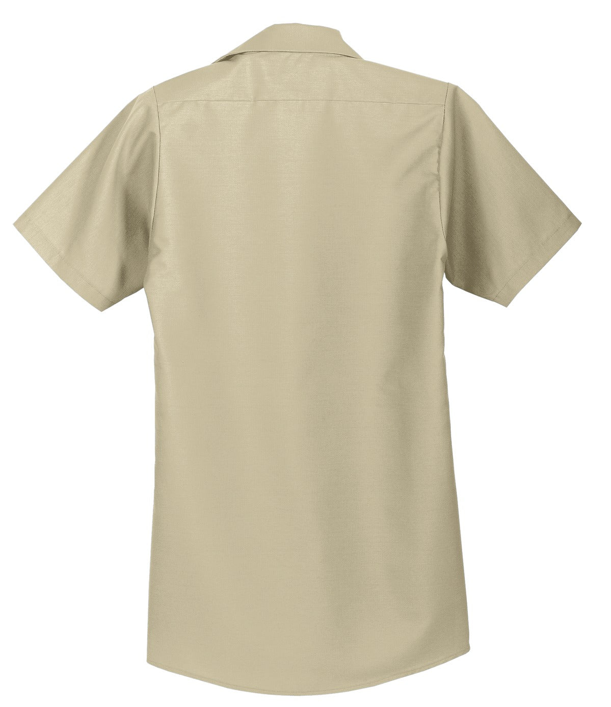 Red Kap Short Sleeve Industrial Work Shirt SP24 Light Tan