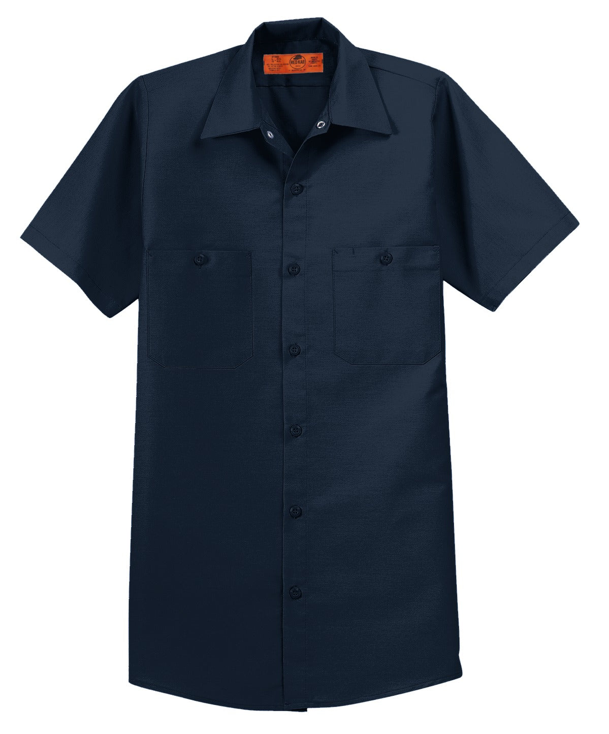 Red Kap Short Sleeve Industrial Work Shirt SP24 Navy