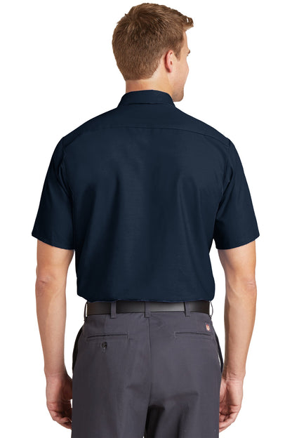 Red Kap Short Sleeve Industrial Work Shirt SP24 Navy