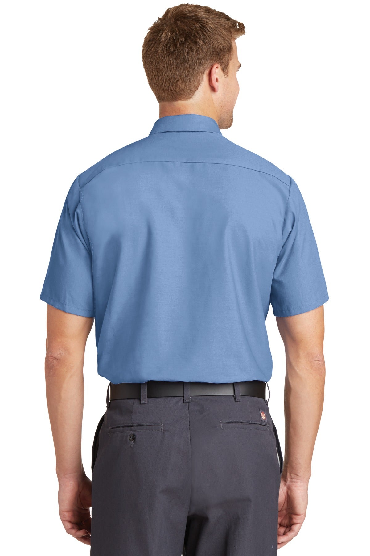 Red Kap Short Sleeve Industrial Work Shirt SP24 Petrol Blue