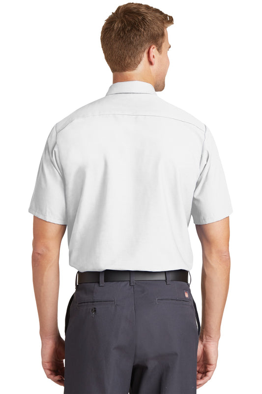 Red Kap Short Sleeve Industrial Work Shirt SP24 White