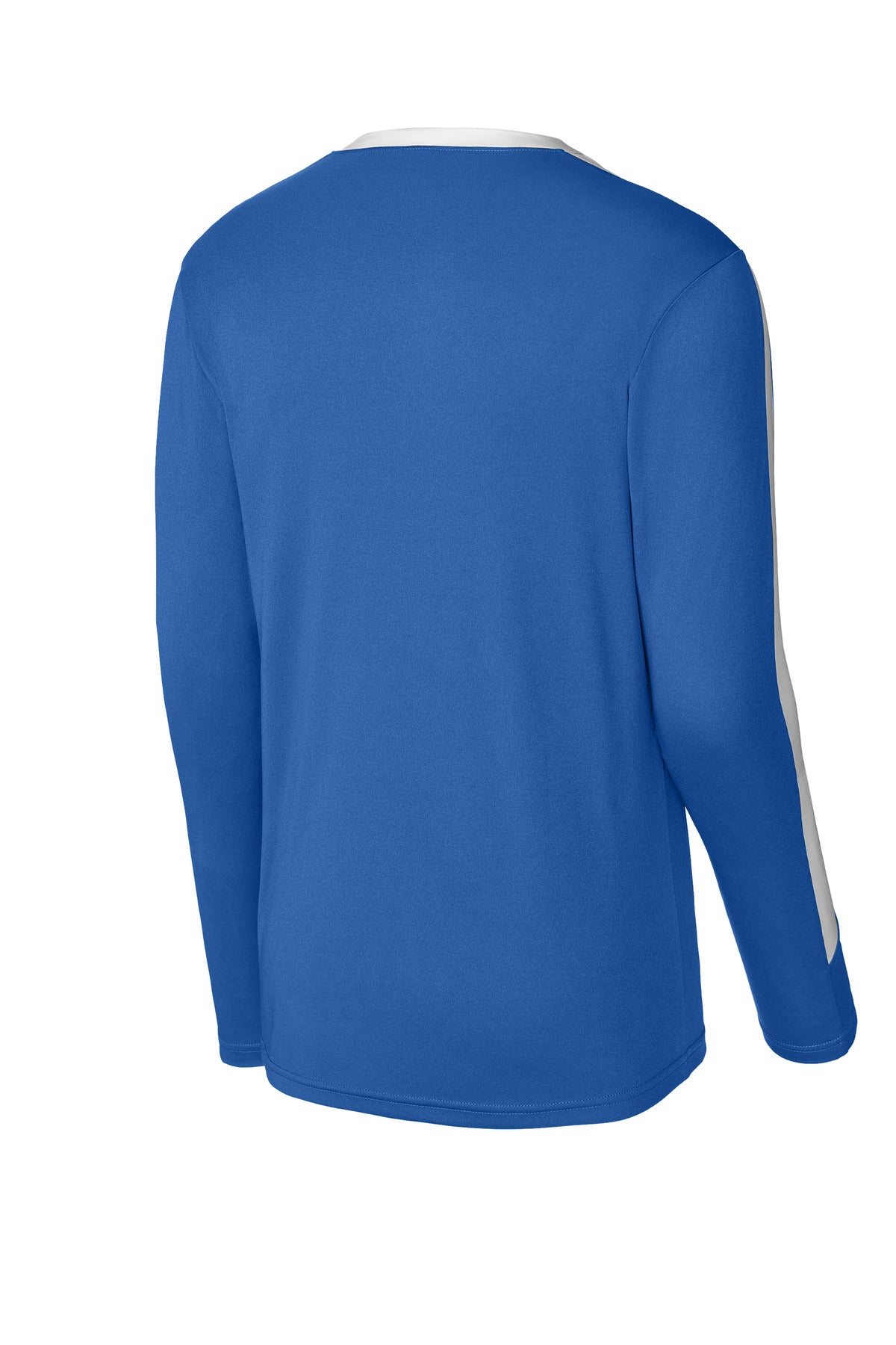 Sport-Tek Competitor United Long Sleeve Crew ST100LS True Royal/ White