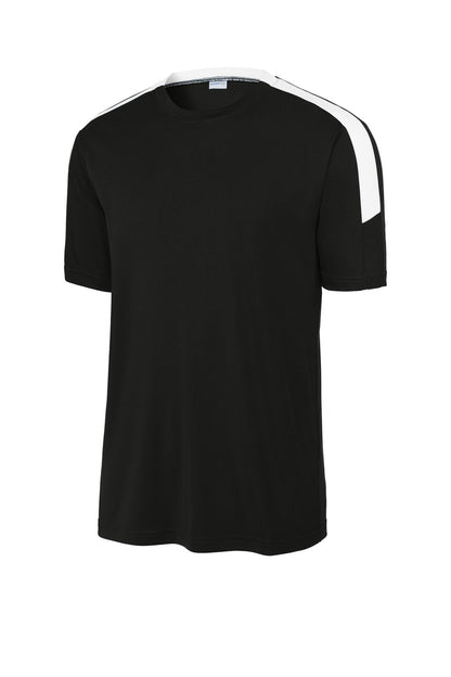 Sport-Tek Competitor United Crew ST100 Black/ White
