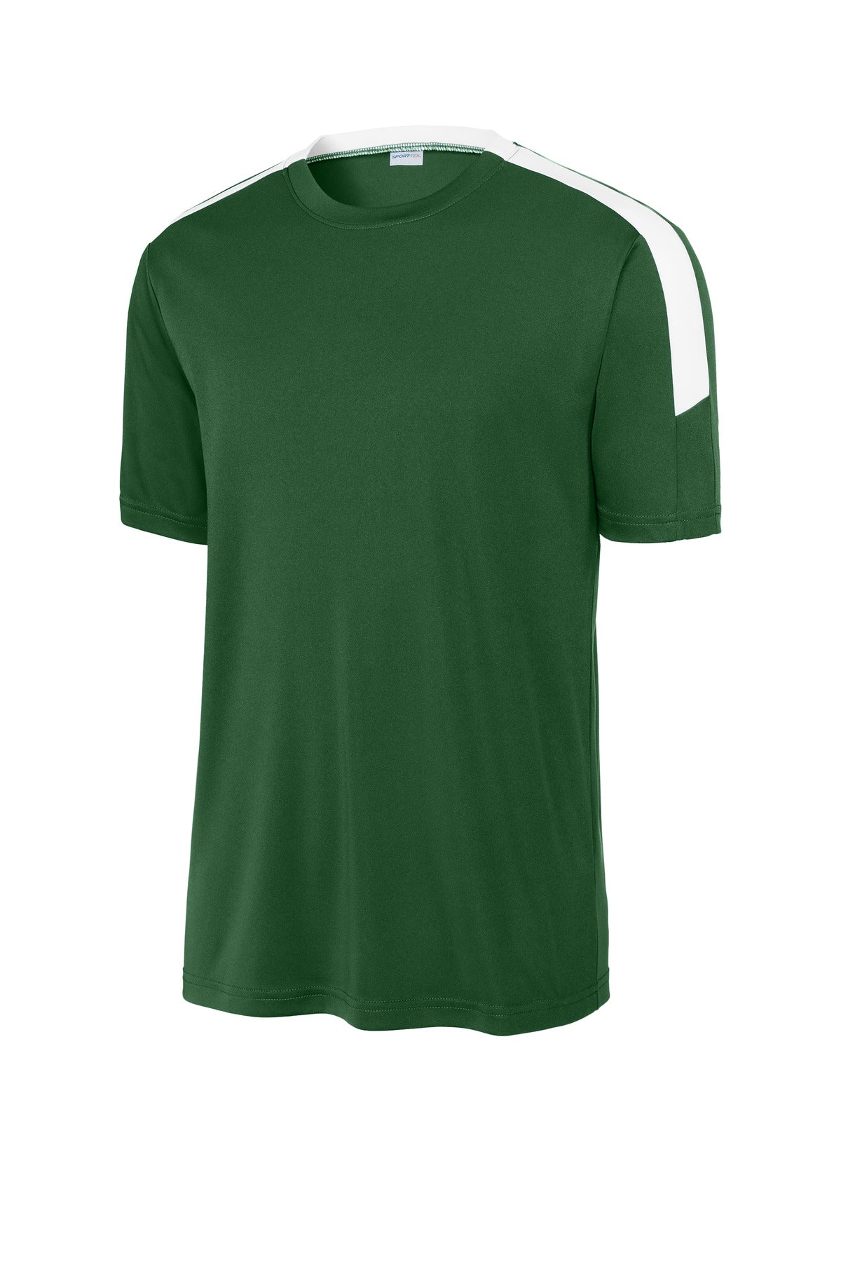 Sport-Tek Competitor United Crew ST100 Forest Green/ White