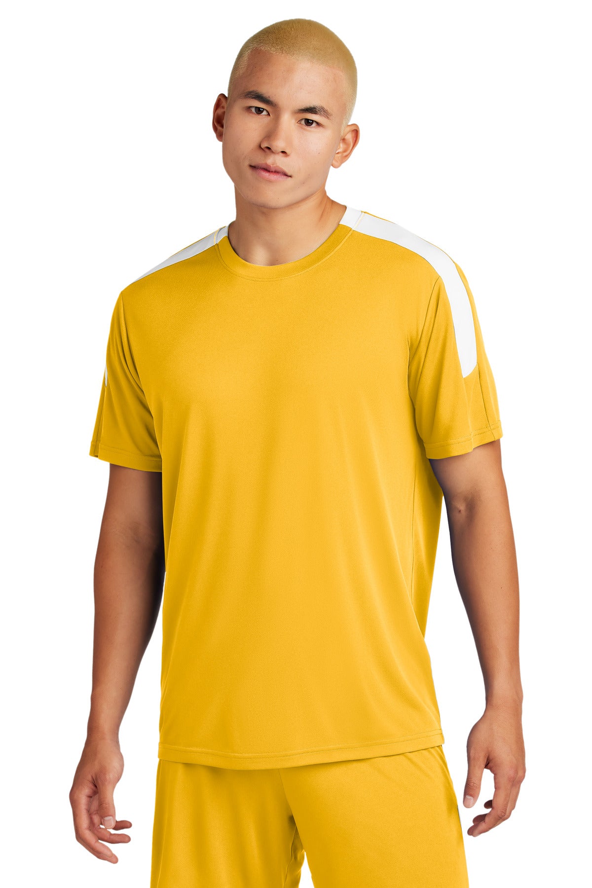 Sport-Tek Competitor United Crew ST100 Gold/ White