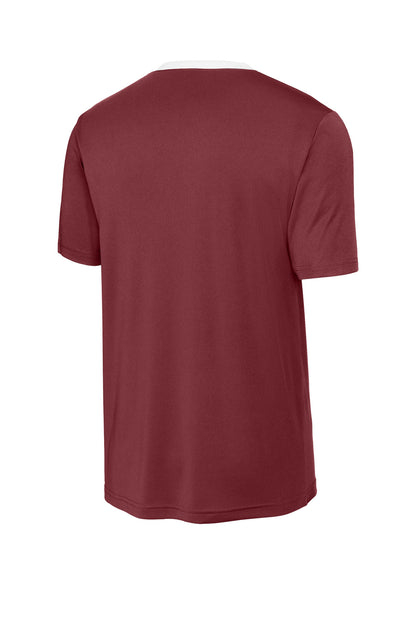 Sport-Tek Competitor United Crew ST100 Maroon/ White