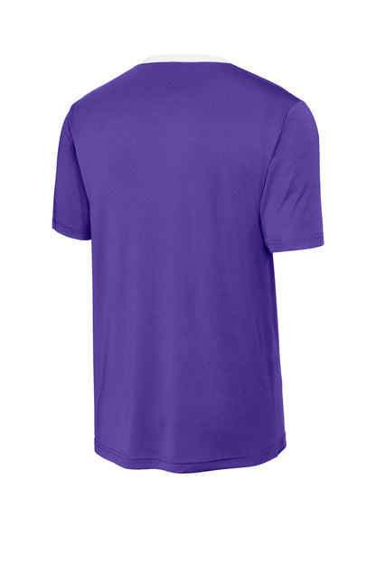 Sport-Tek Competitor United Crew ST100 Purple/ White