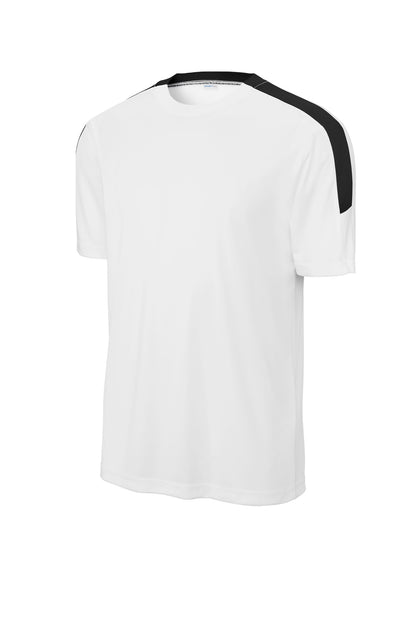 Sport-Tek Competitor United Crew ST100 White/ Black