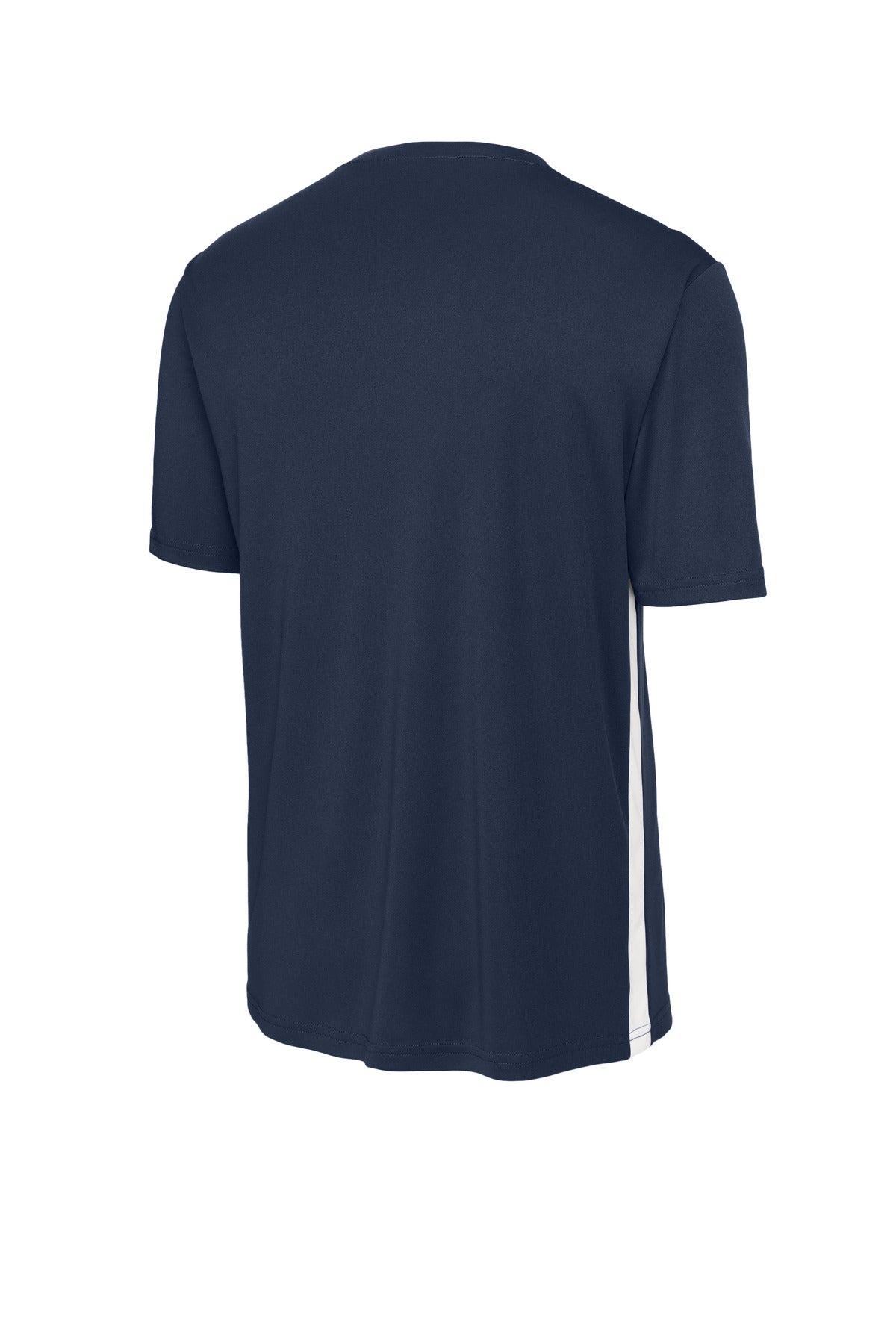 Sport-Tek Competitor United V-Neck ST101 True Navy/ White