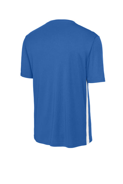 Sport-Tek Competitor United V-Neck ST101 True Royal/ White