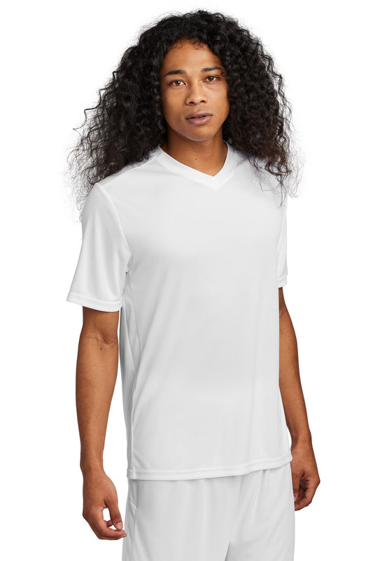 Sport-Tek Competitor United V-Neck ST101 White/ White