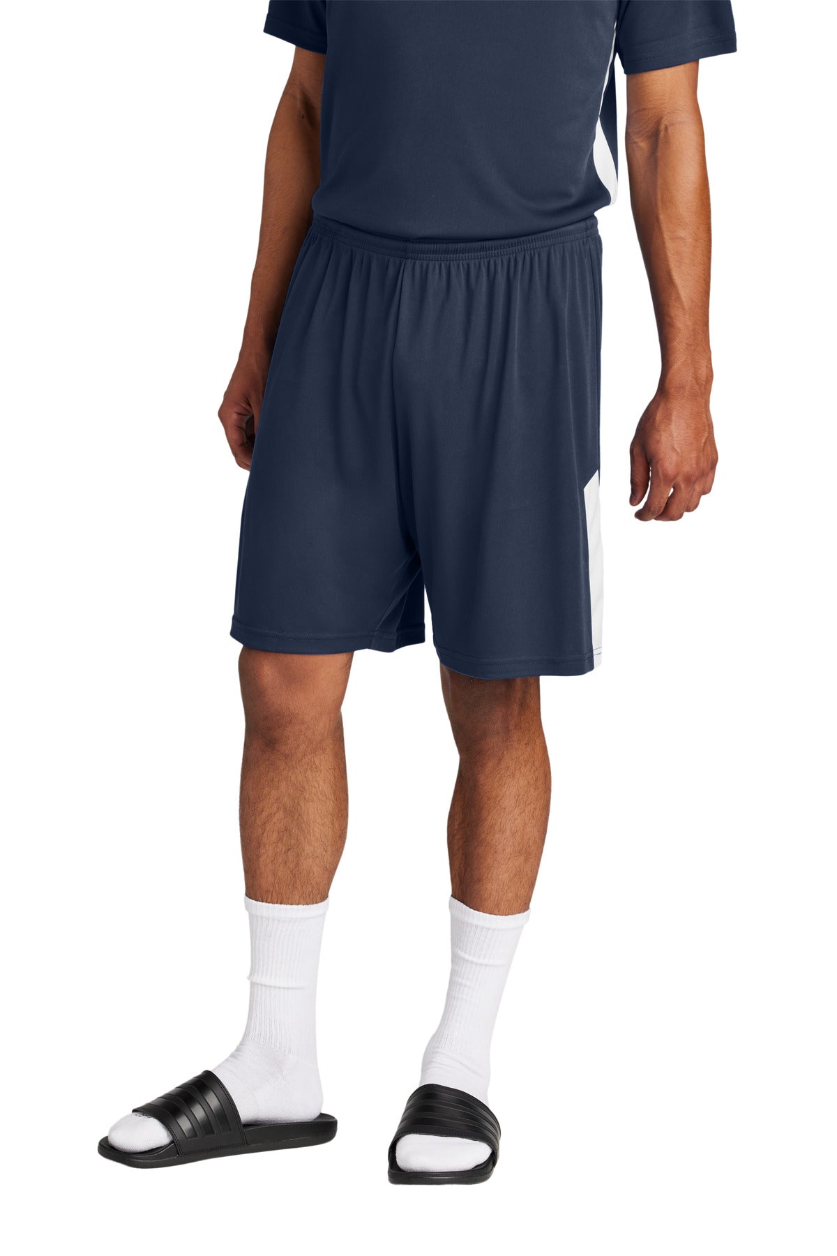 Sport-Tek Competitor United 7 Short ST103 True Navy/ White