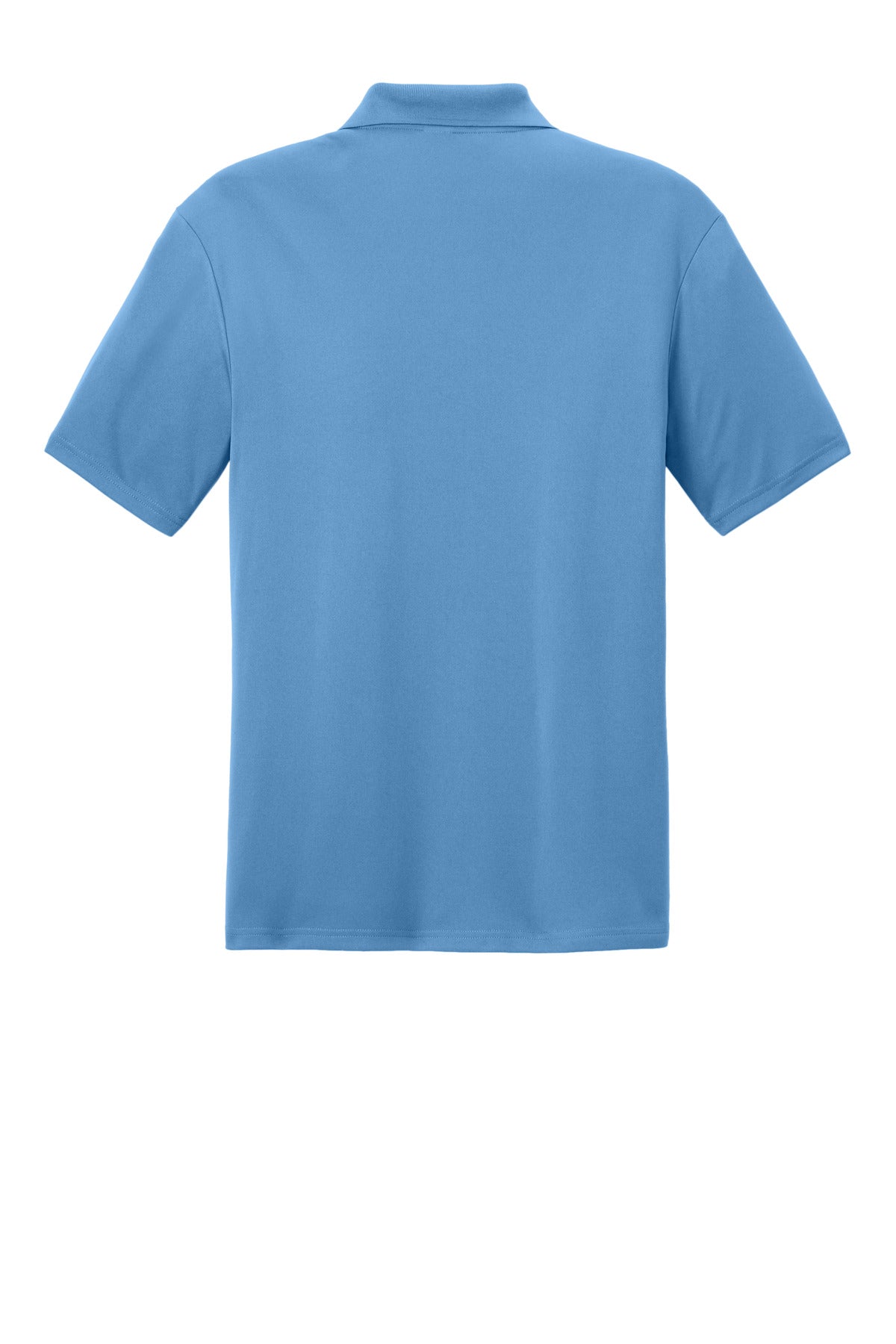 Sport-Tek Competitor United Polo ST104 Carolina Blue/ White