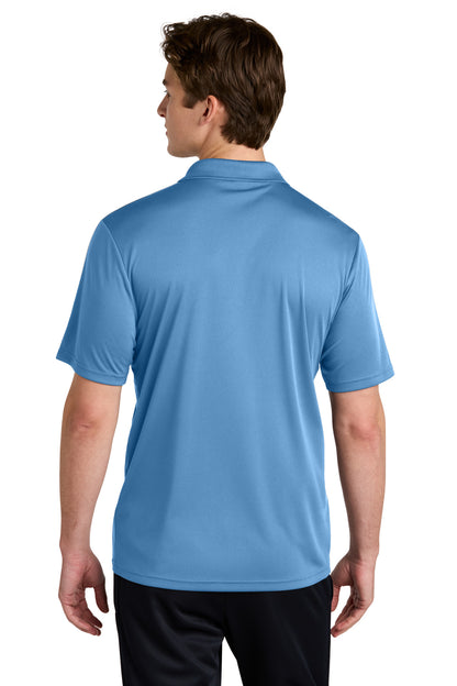 Sport-Tek Competitor United Polo ST104 Carolina Blue/ White