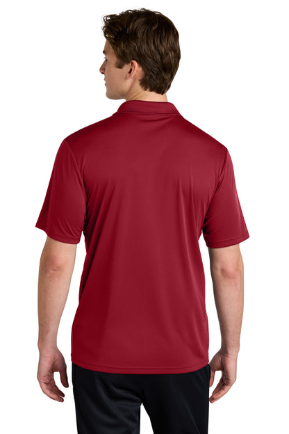 Sport-Tek Competitor United Polo ST104 Deep Red/ White