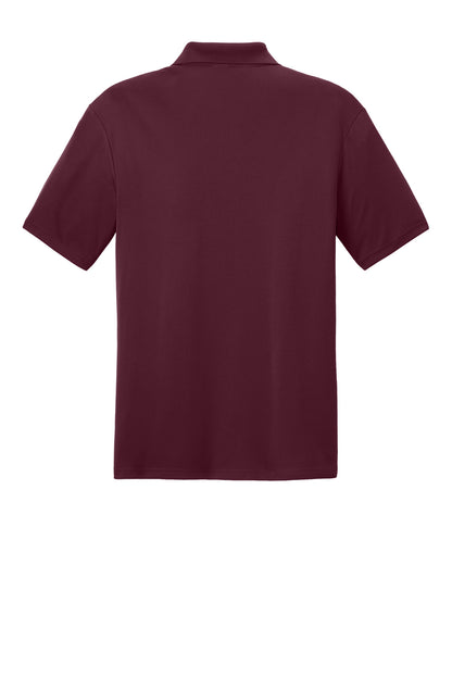 Sport-Tek Competitor United Polo ST104 Maroon/ White