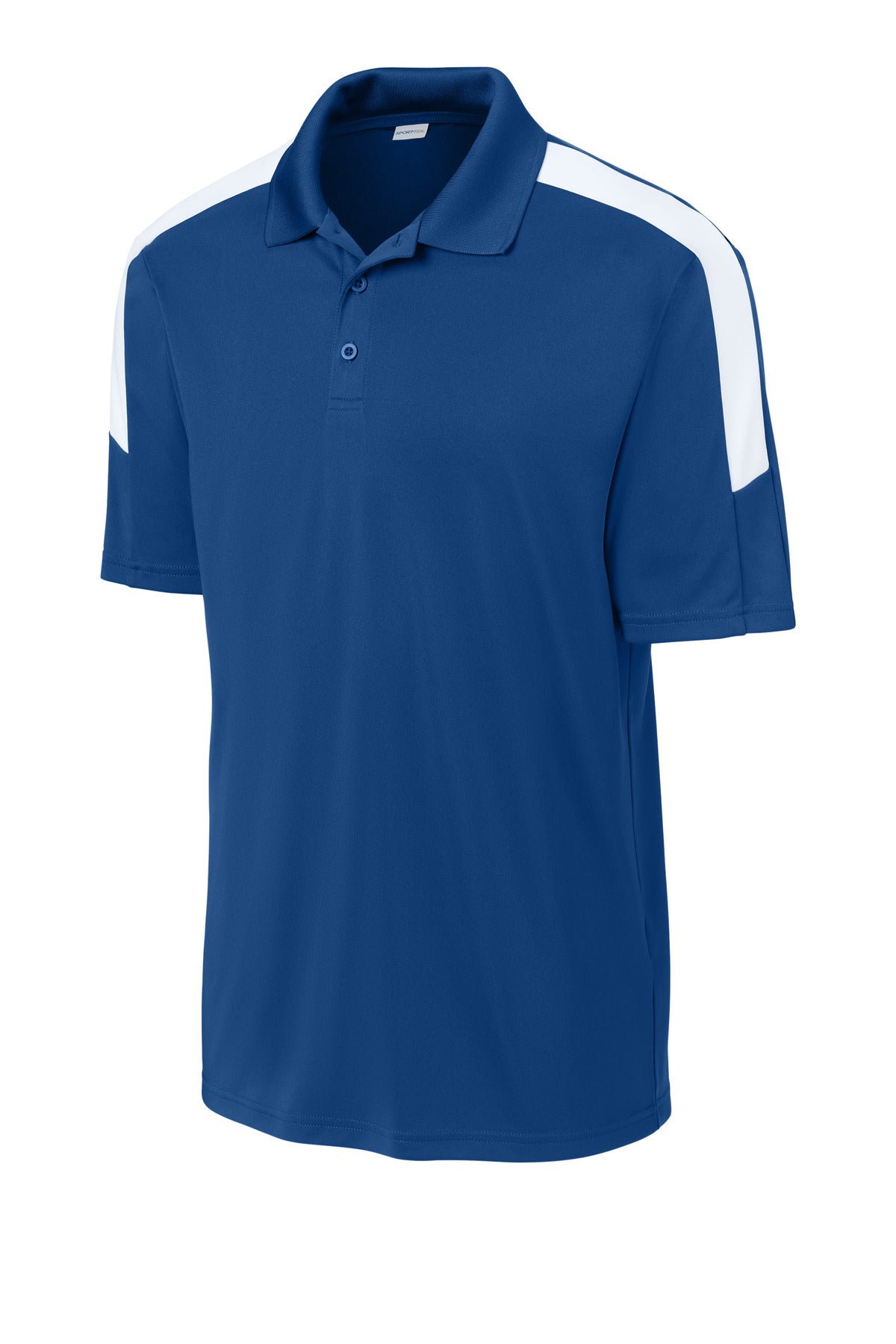 Sport-Tek Competitor United Polo ST104 Royal/ White