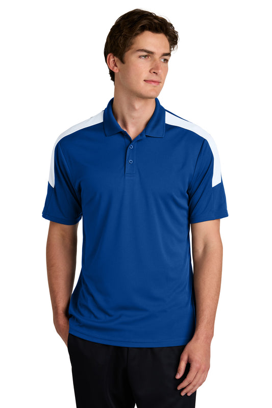 Sport-Tek Competitor United Polo ST104 True Royal/ White