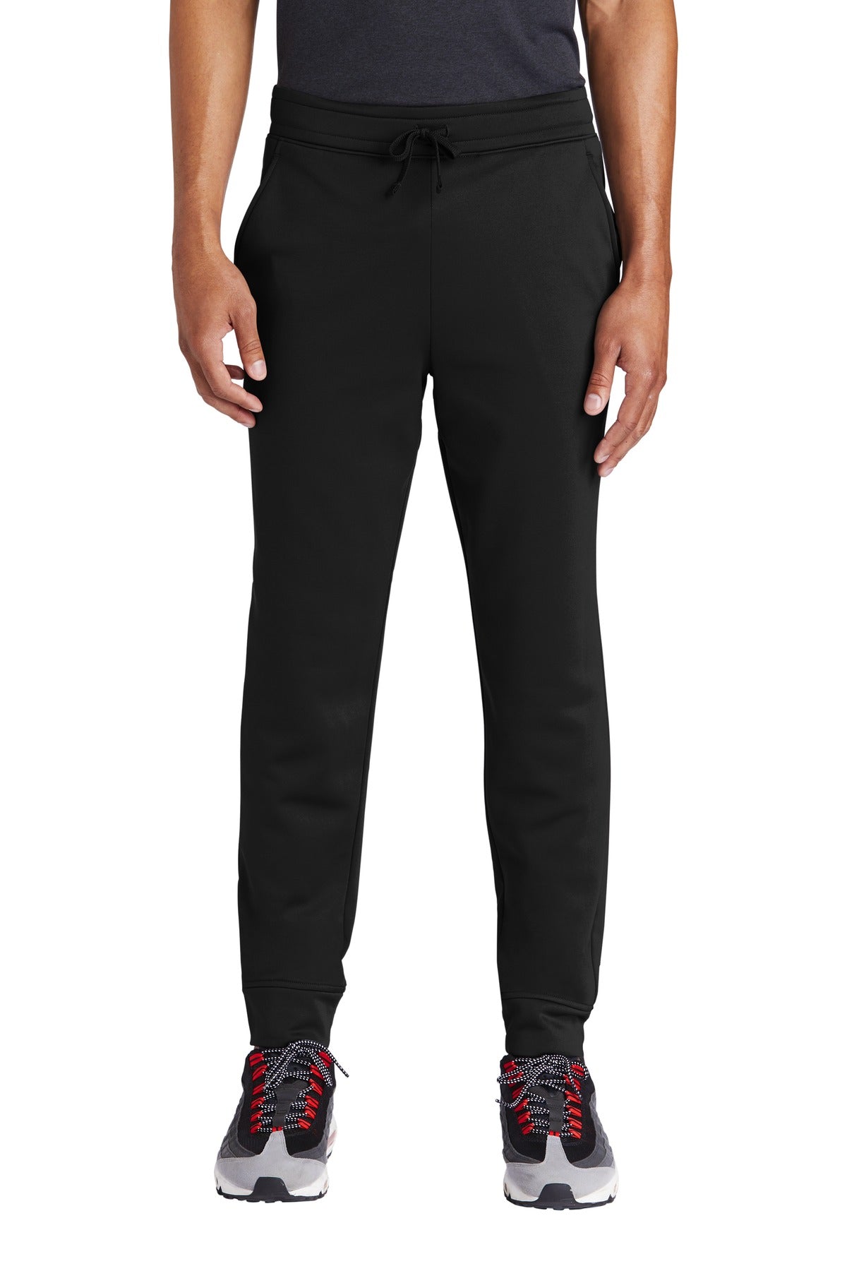 Sport-Tek  Sport-Wick  Fleece Jogger ST233 Black