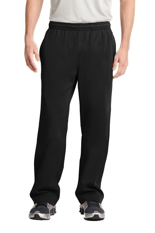 Sport-Tek Sport-Wick Fleece Pant. ST237 Black