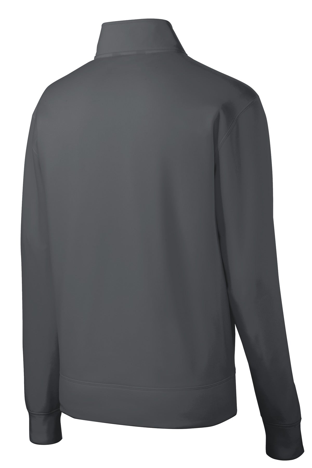 Sport-Tek Sport-Wick Fleece Full-Zip Jacket.  ST241 Dark Smoke Grey