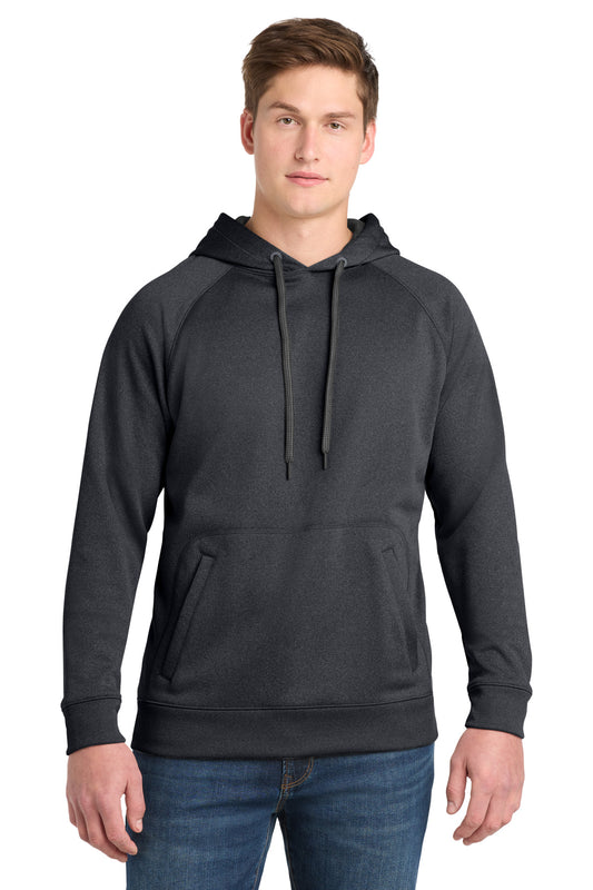 Sport-Tek Tech Fleece Hooded Sweatshirt ST250 Graphite Heather