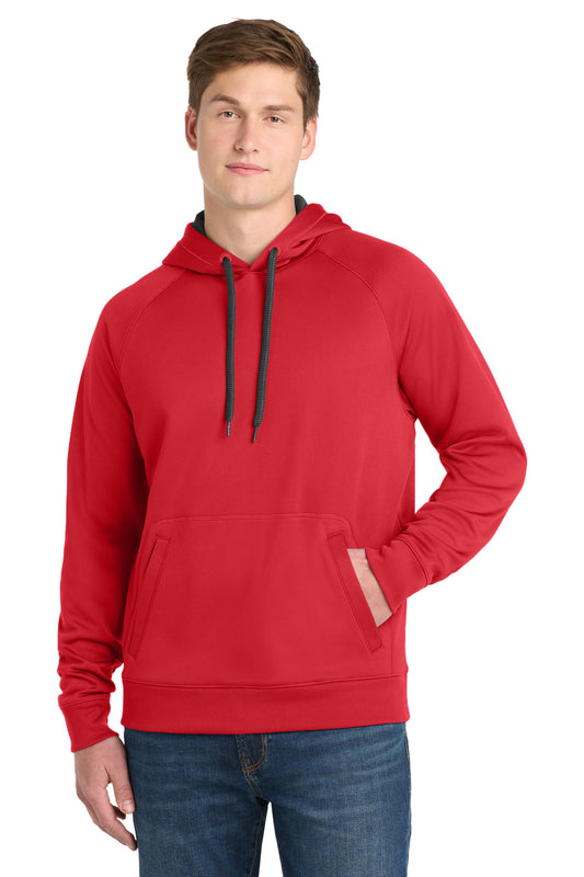 Sport-Tek Tech Fleece Hooded Sweatshirt ST250 True Red