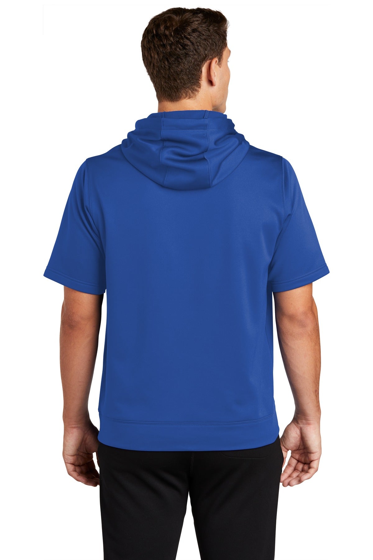 Sport-Tek  Sport-Wick  Fleece Short Sleeve Hooded Pullover. ST251 True Royal