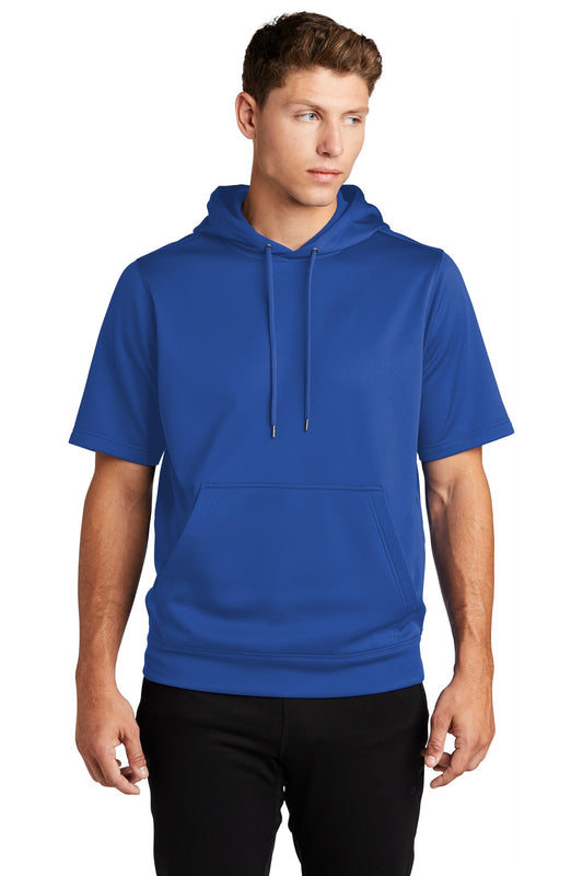 Sport-Tek  Sport-Wick  Fleece Short Sleeve Hooded Pullover. ST251 True Royal