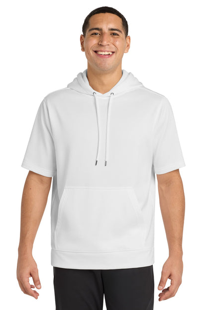 Sport-Tek Sport-Wick Fleece Short Sleeve Hooded Pullover ST251