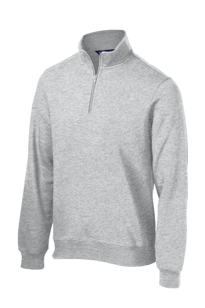 Sport-Tek 1/4-Zip Sweatshirt. ST253 Athletic Heather