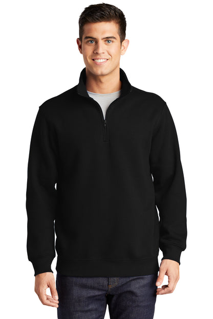 Sport-Tek 1/4-Zip Sweatshirt. ST253 Black