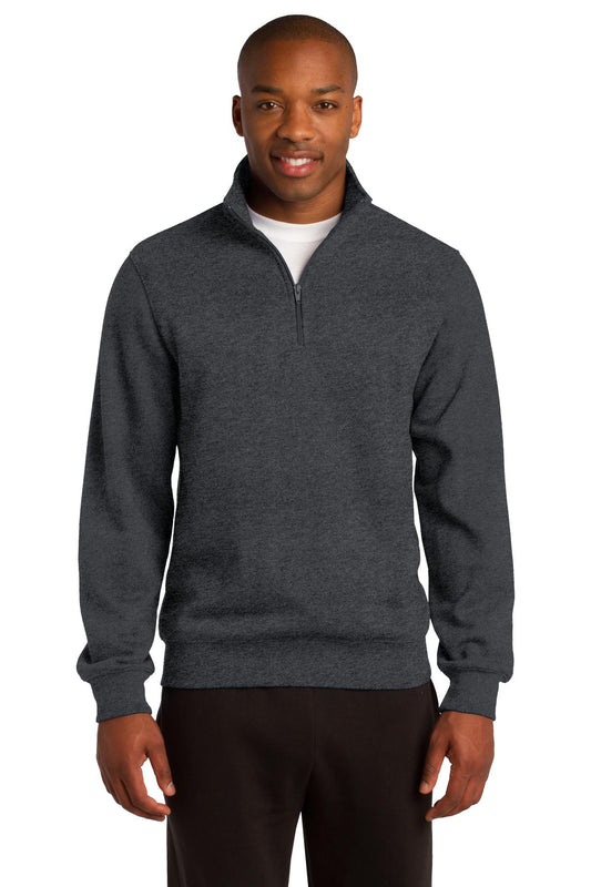Sport-Tek 1/4-Zip Sweatshirt. ST253 Graphite Heather