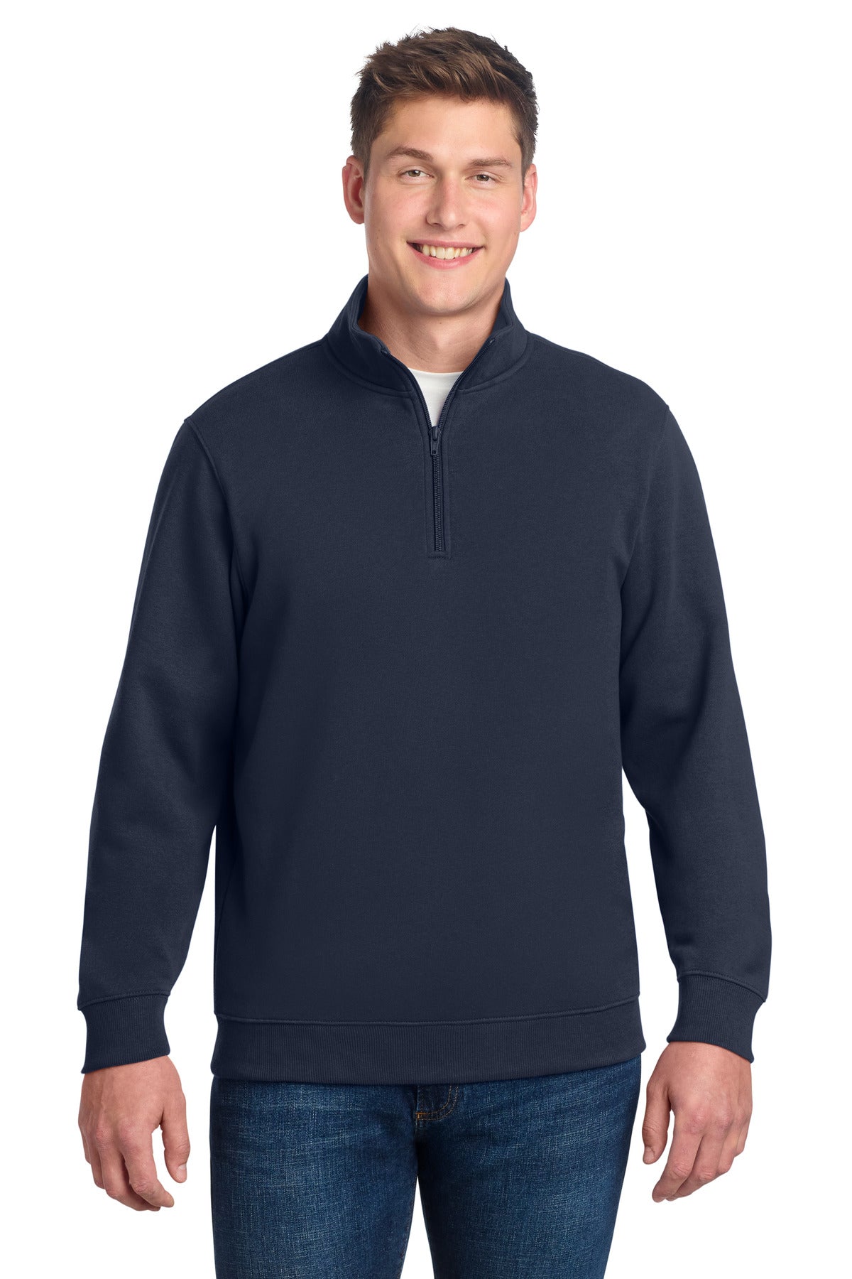 Sport-Tek 1/4-Zip Sweatshirt ST253 True Navy